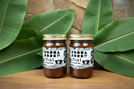 2 Jars of India Joze Chai Concentrate - Caffeine Free